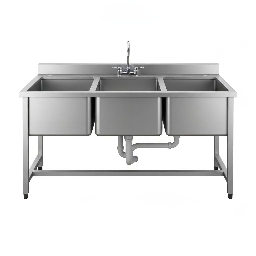 CSS-3C 3-Compartment Sink