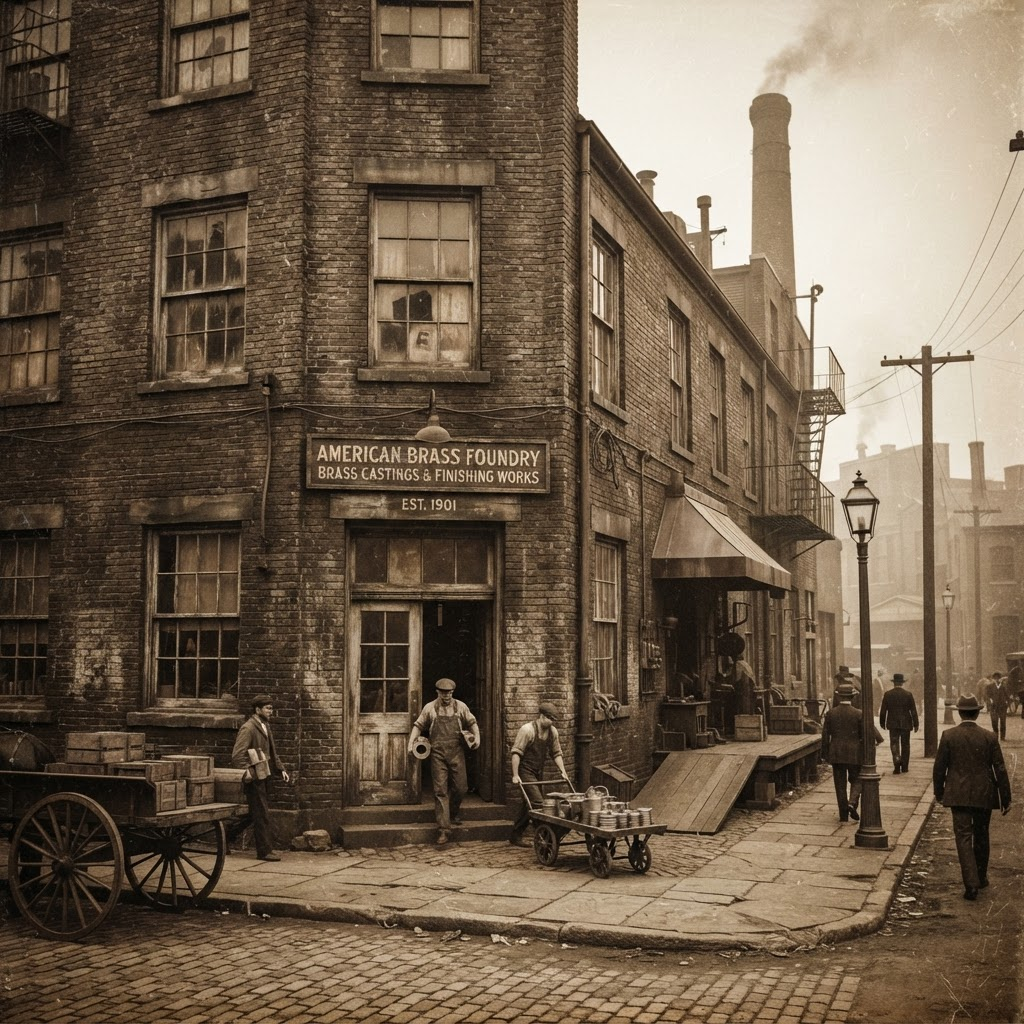 Historic State Brass foundry building